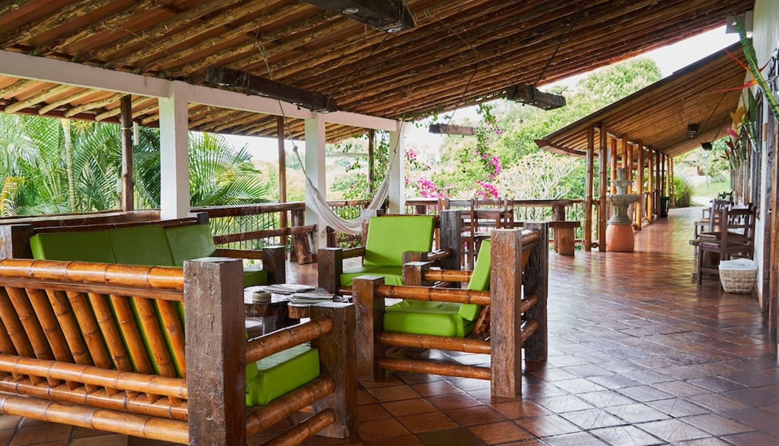 Rezeption - Hacienda Combia