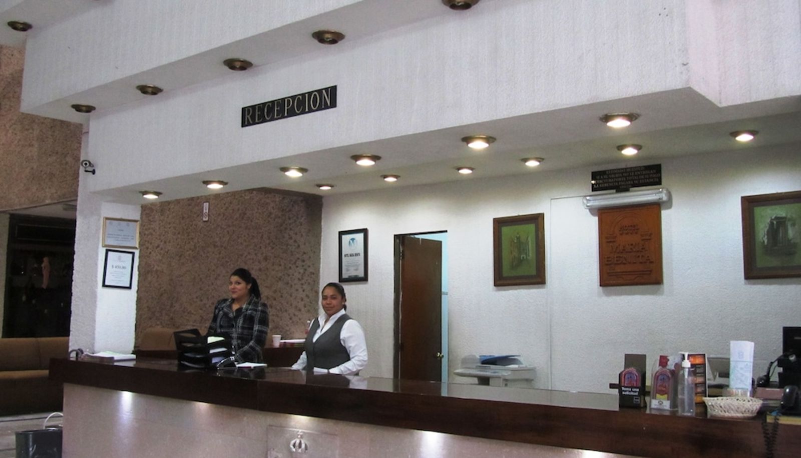 Reception - Hotel María Benita