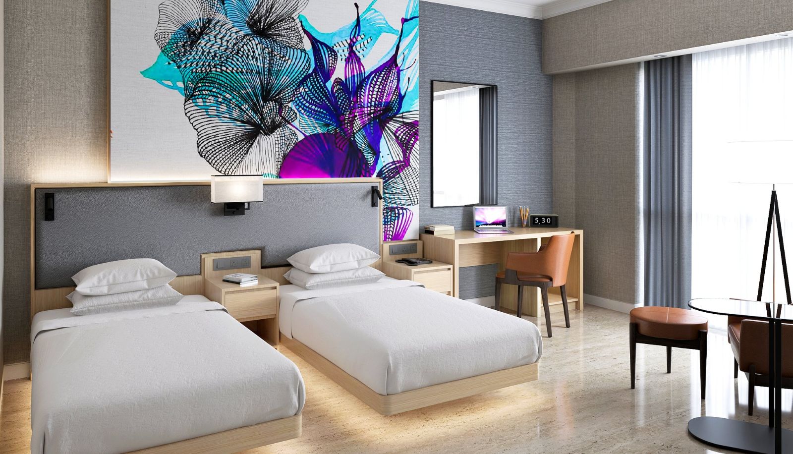 Zimmer - GRAND COPTHORNE WATERFRONT SINGAPORE