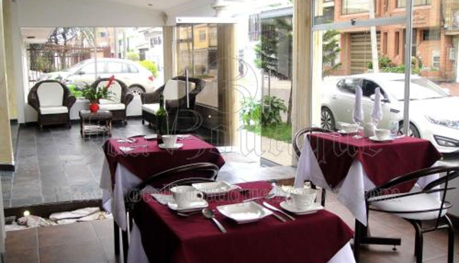 Frühstücksraum innerhalb des Restaurants - Hotel Boutique Feria Internacional
