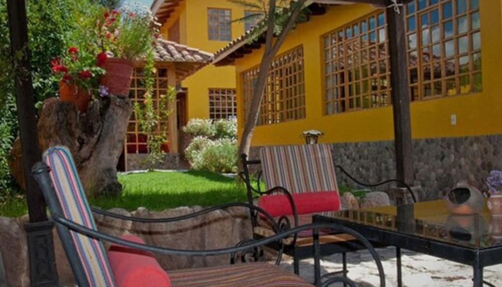Tuin - Amaru Valle Hotel