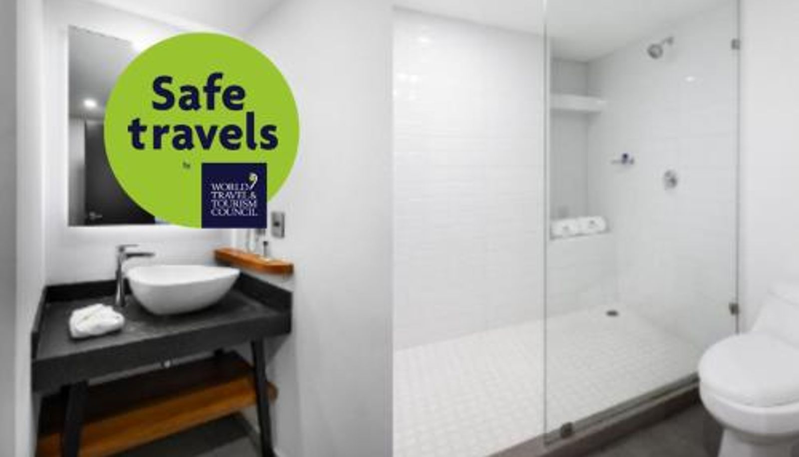 Cuarto de baño - Trademark Collection by Wyndham Hotel MX aeropuerto CDMX