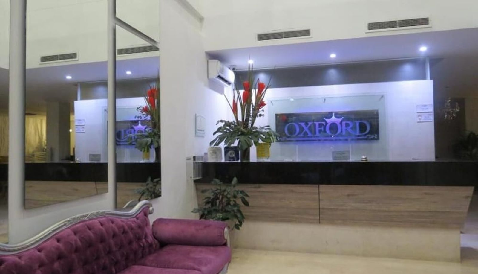 Reception - Oxford Hotel