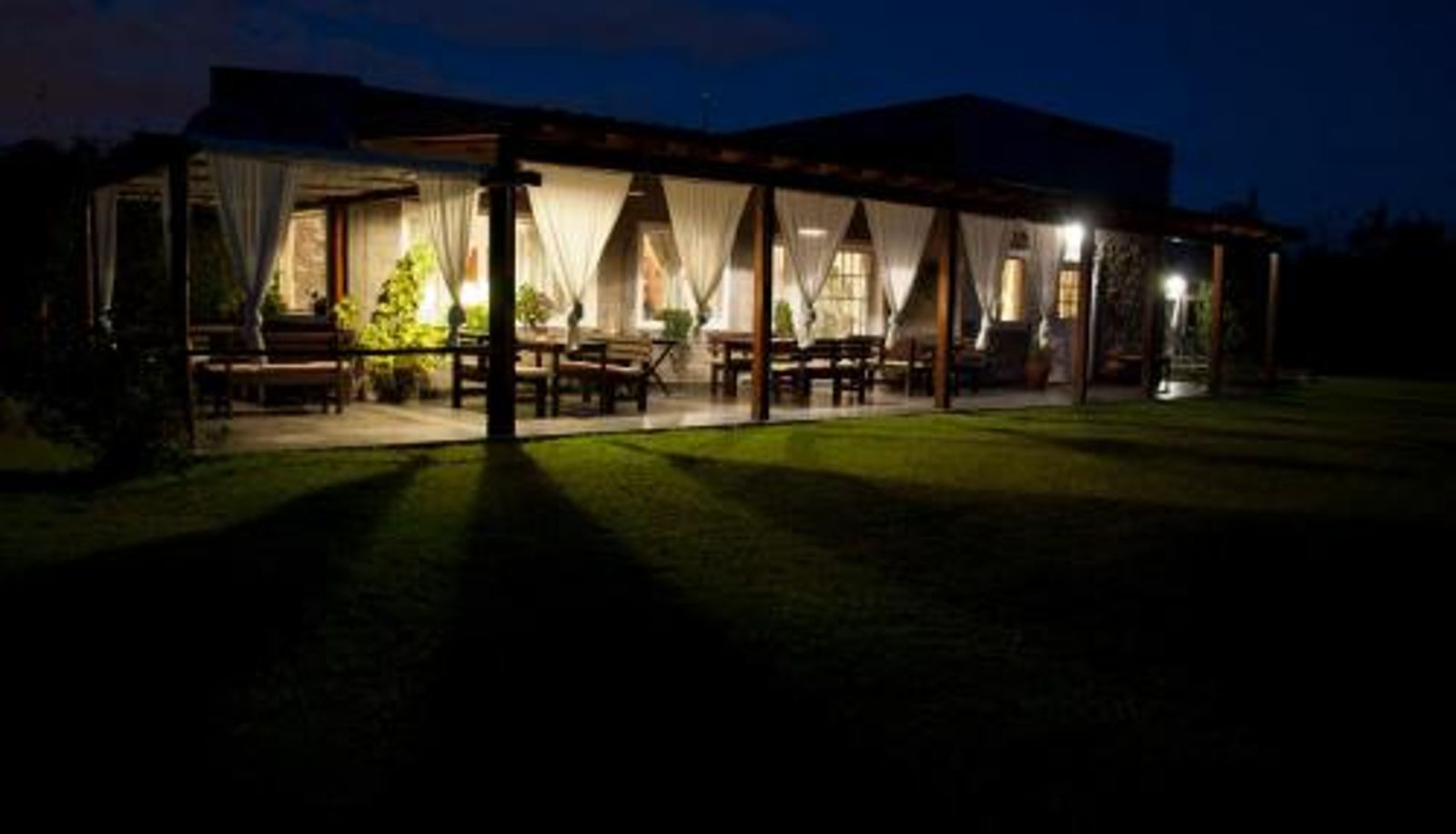 Zewnętrzna część hotelu - Finca La Vertiente