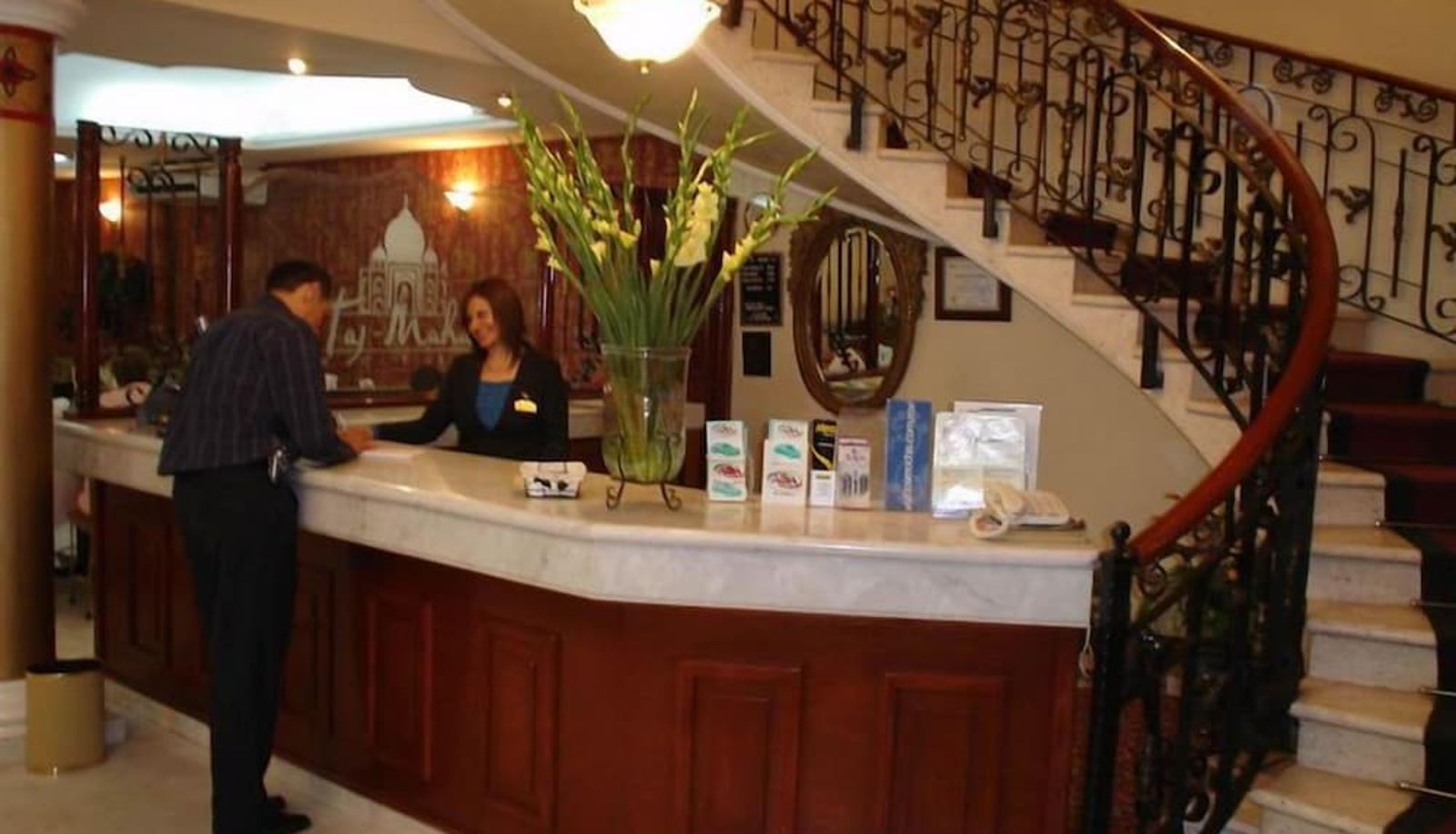 Rezeption - Hotel Tajmahal