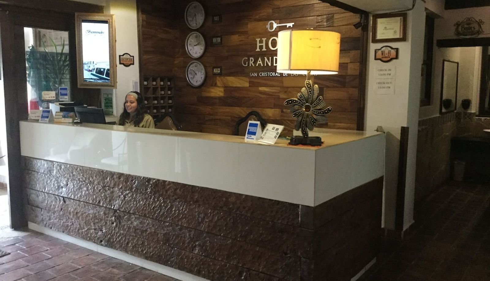 Réception - Hotel Grand Maria