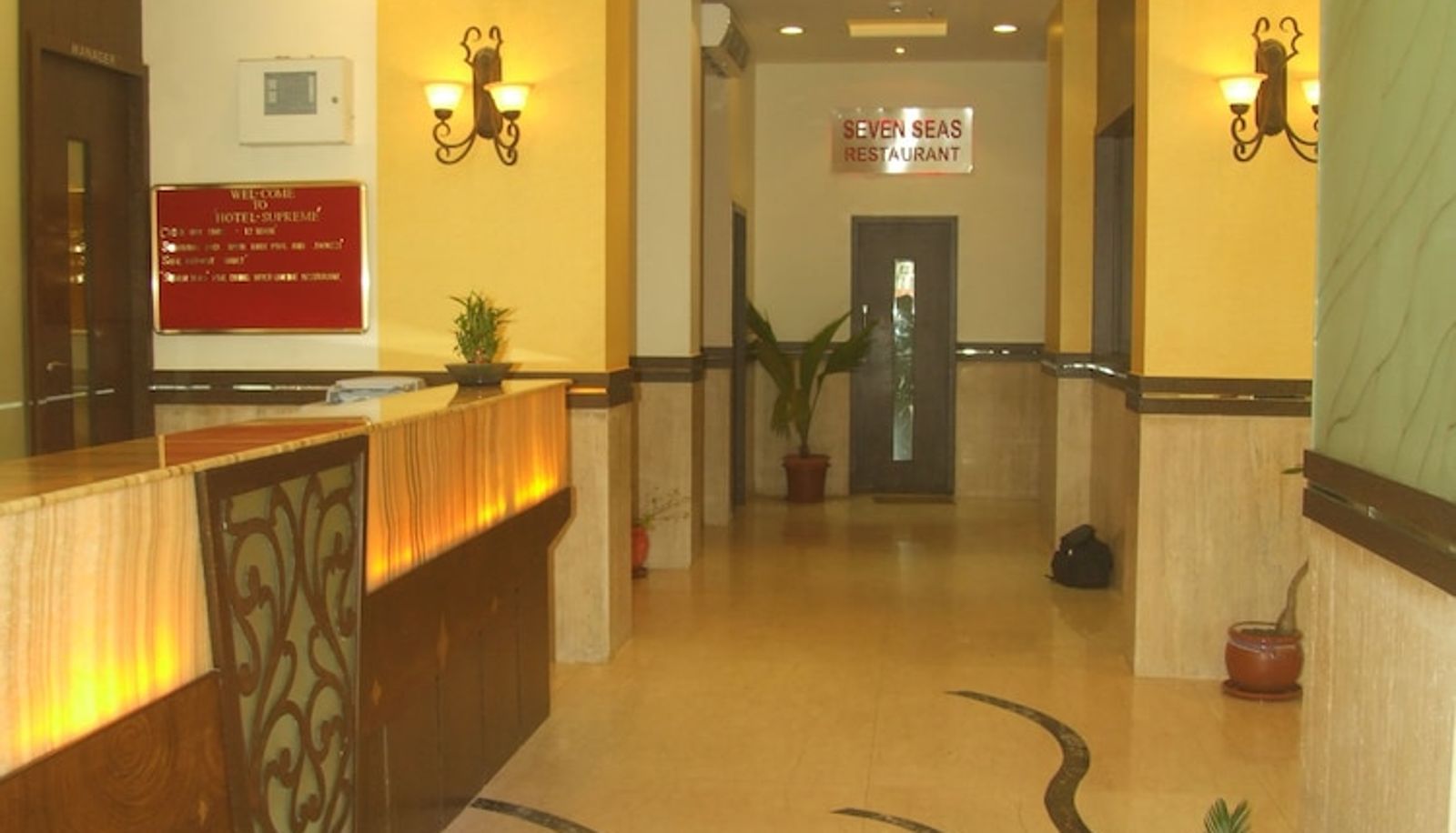 Réception - Hotel Supreme (Vasco)