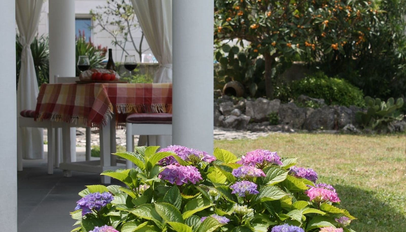 Jardín - Villa Mandolina Apartments