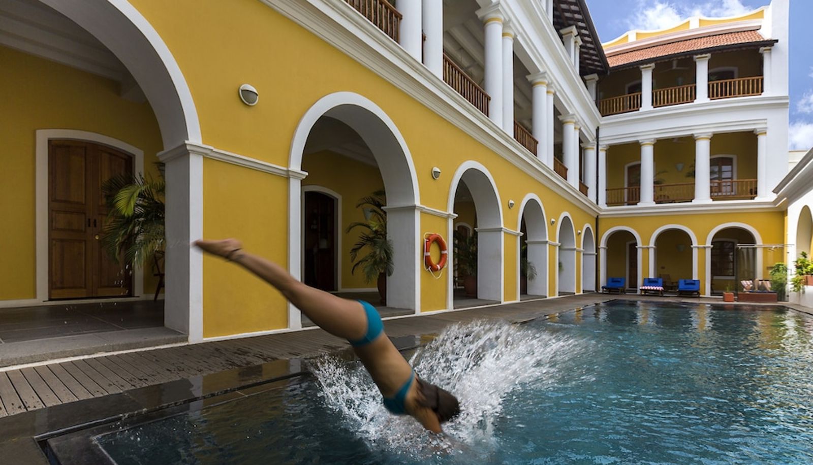 Piscina - Palais de Mahé - Cgh Earth