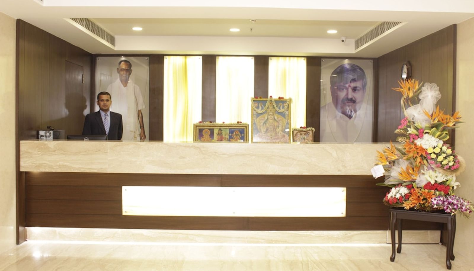 Réception - Hotel Shree Venkateshwara