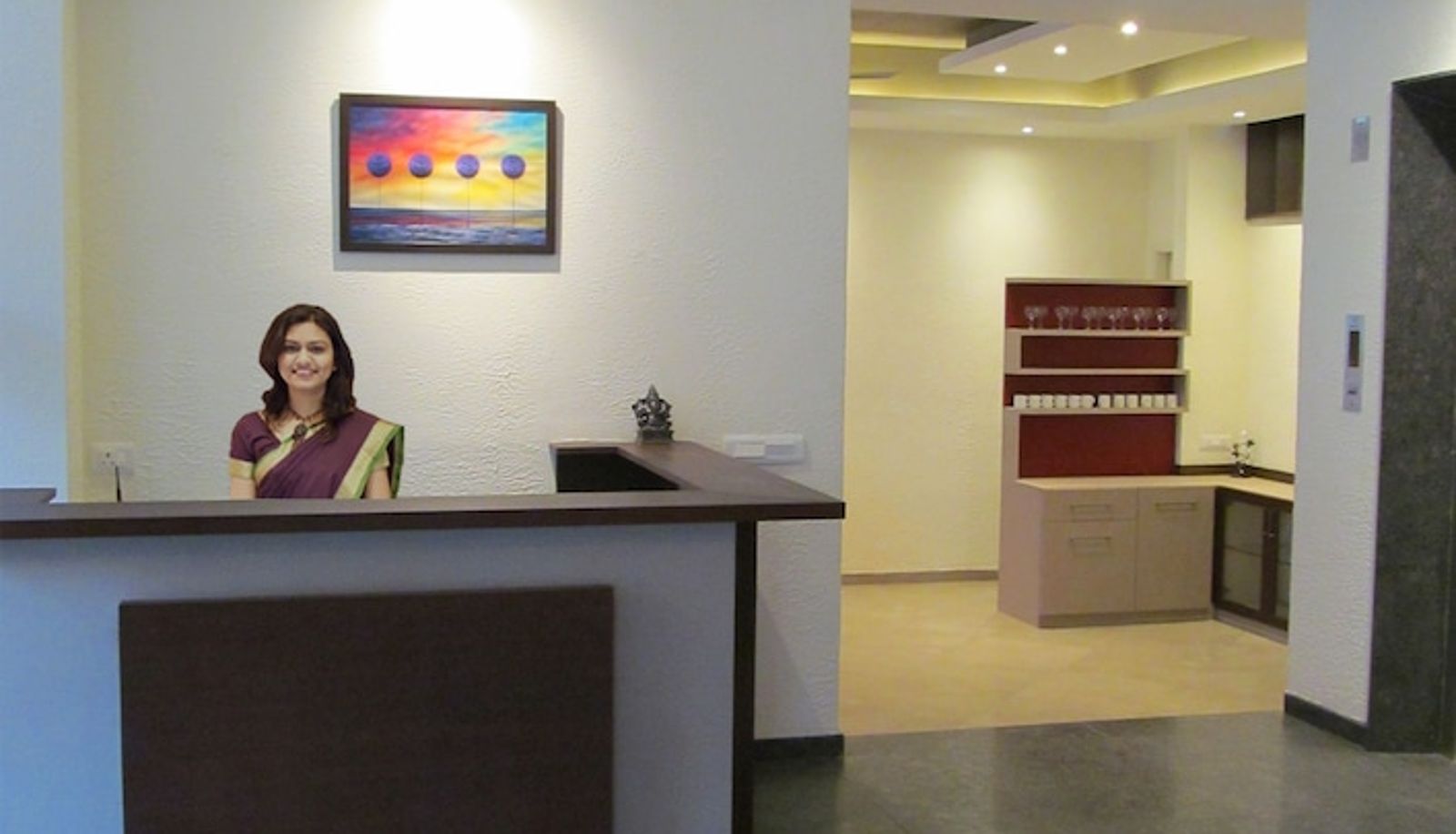 Recepcja - Ixora Suites