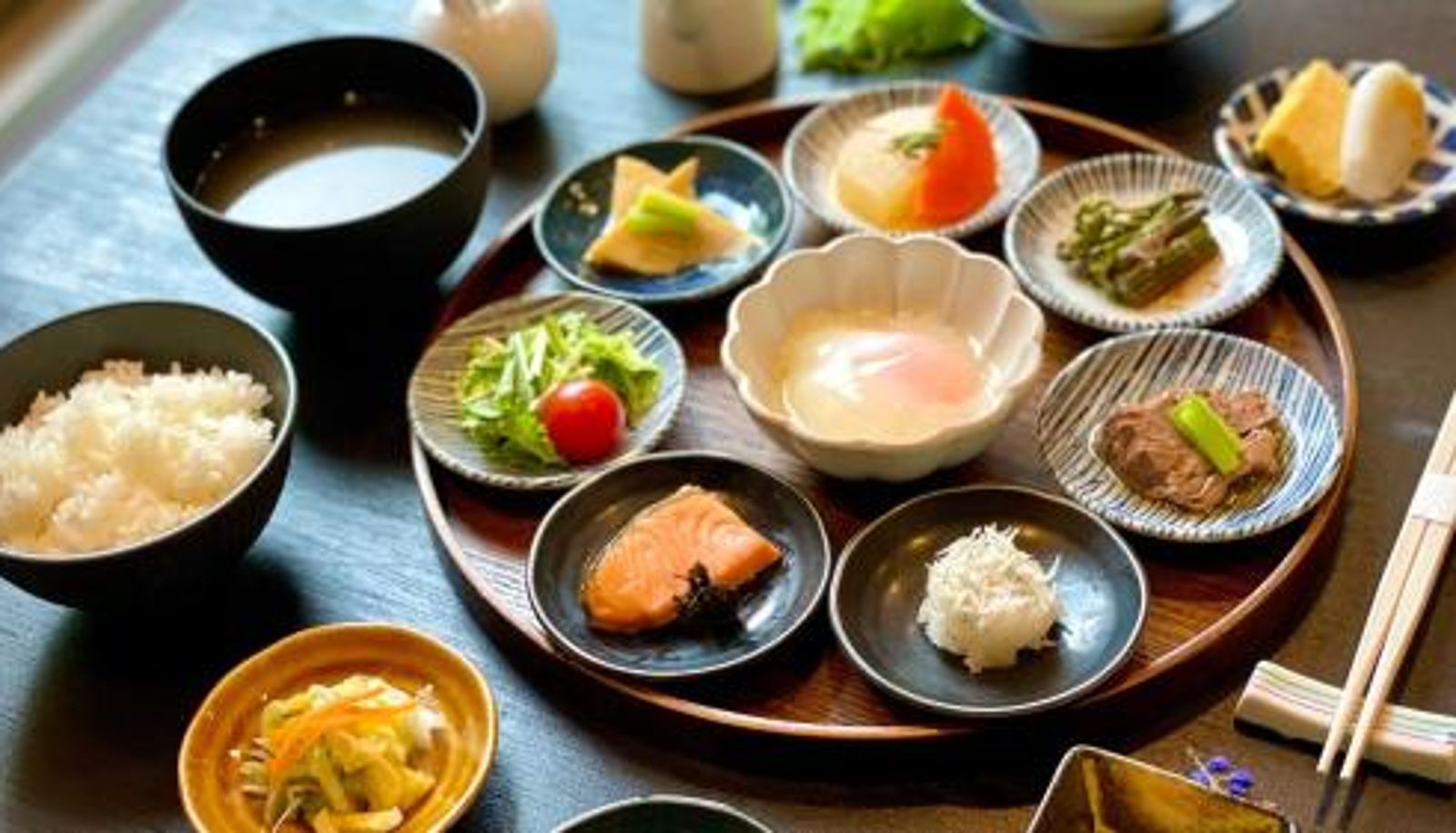Frühstücksraum innerhalb des Restaurants - Appikogen Mori no Hotel