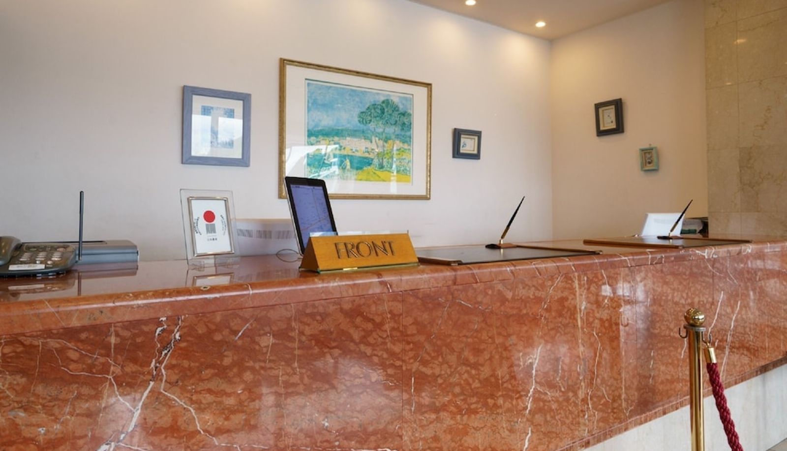 Reception - Green Hill Hotel Onomichi