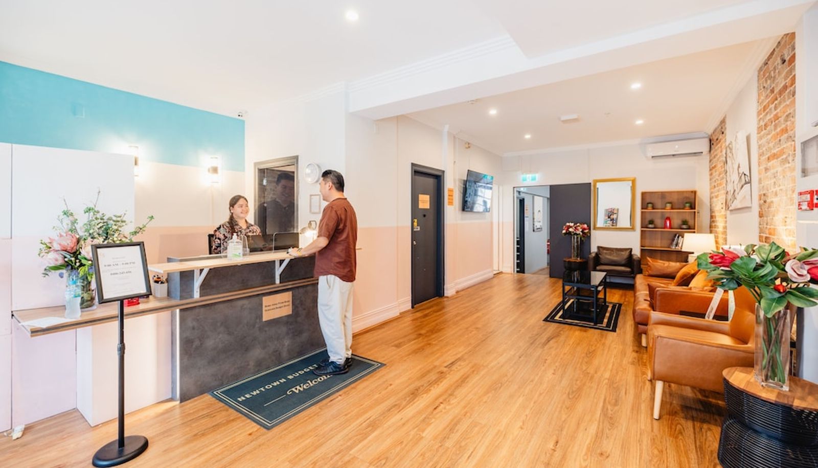 Recepción - Newtown Cozy Stays