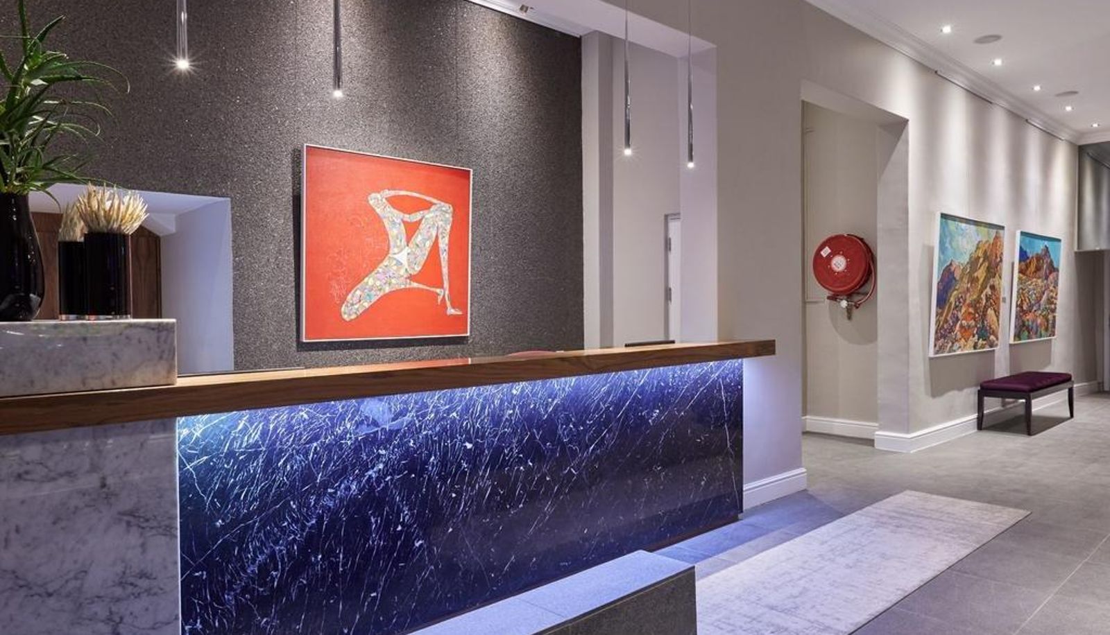 Hall - Cloud 9 Boutique Hotel and Spa
