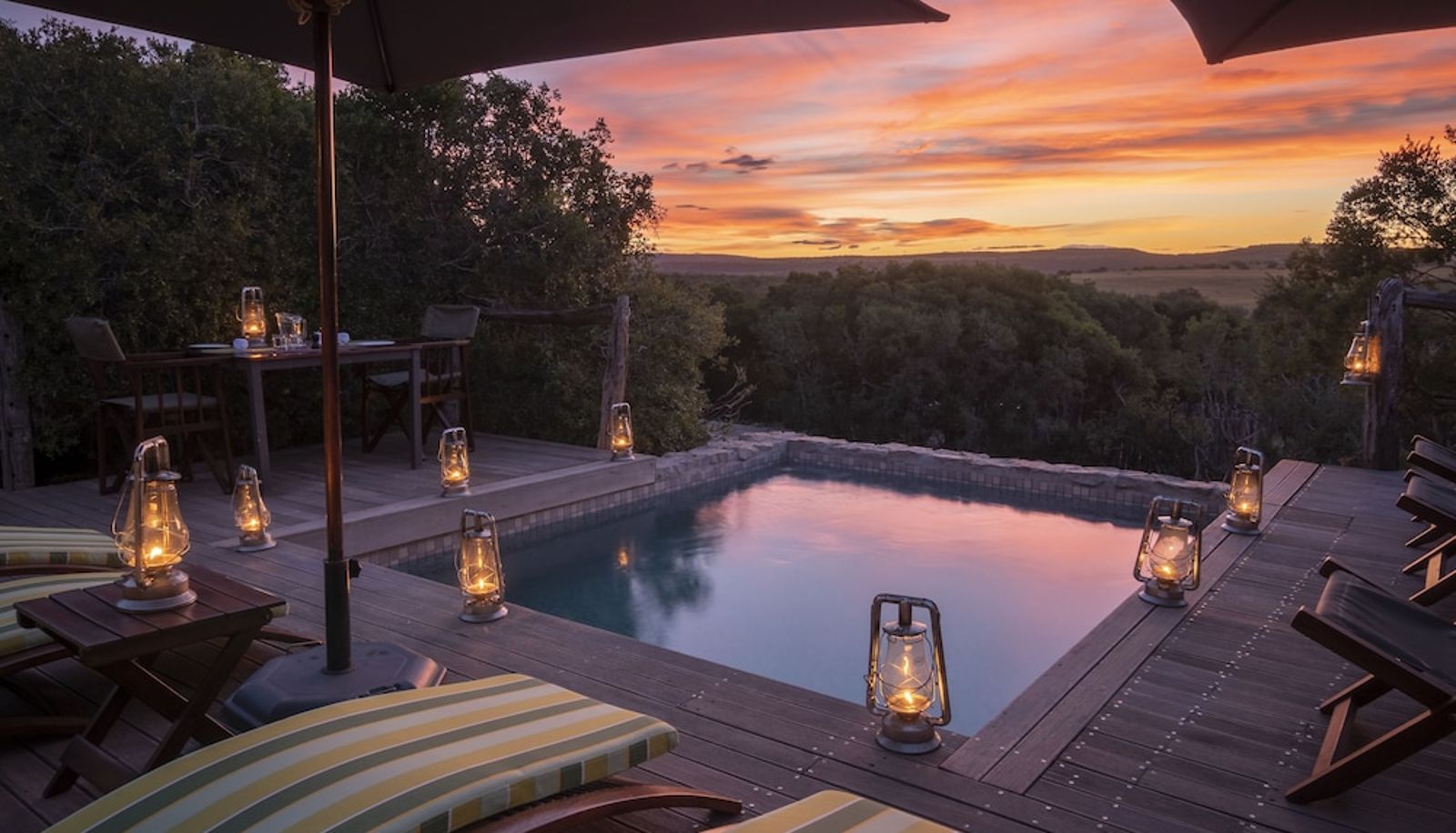 Pool - HillsNek Safari Camp - Amakhala Game Reserve