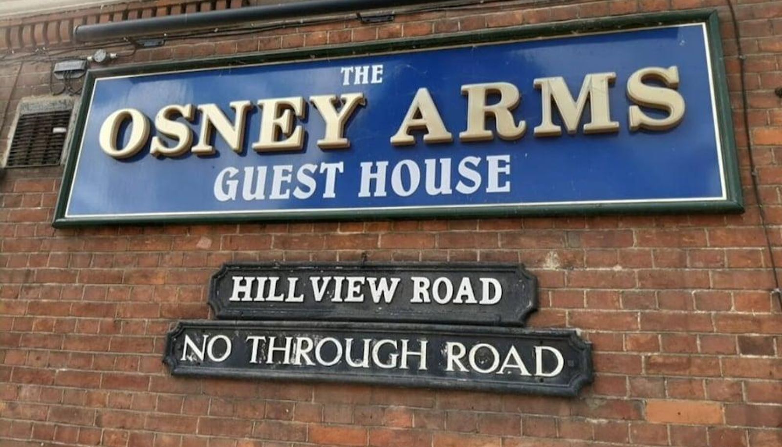 Hotel outdoor area - The Osney Arms Guest House