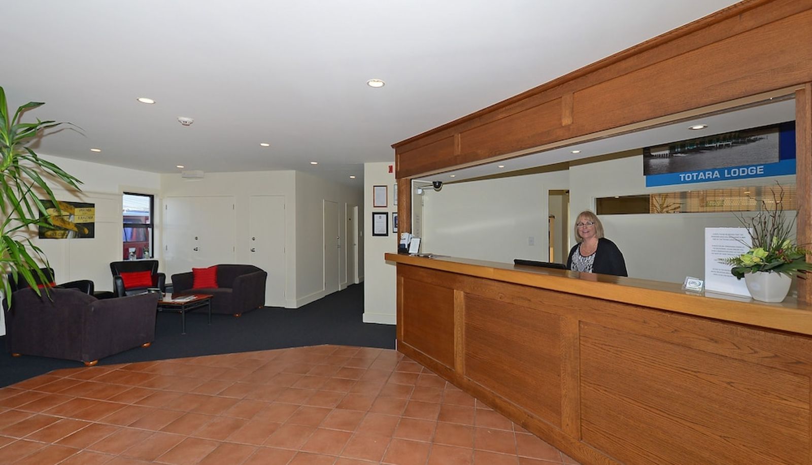 Lobby - Totara Lodge
