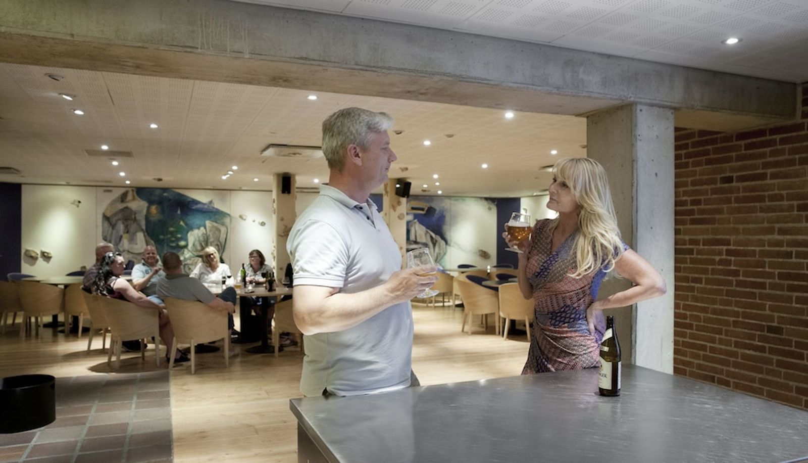 Salón - Strandhotel Klinten