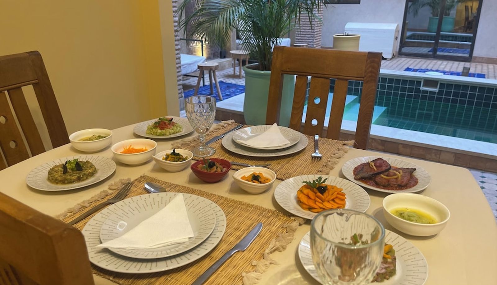 Restaurante - Riad Samarine
