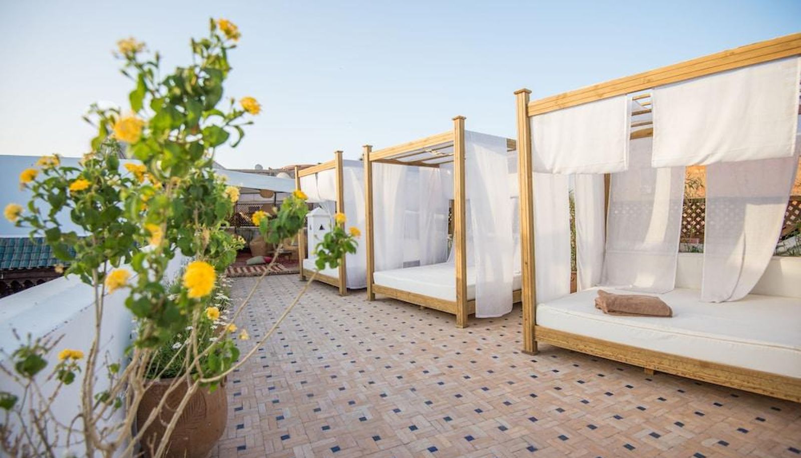 Zewnętrzna część hotelu - Hotel & spa Riad El Walaa