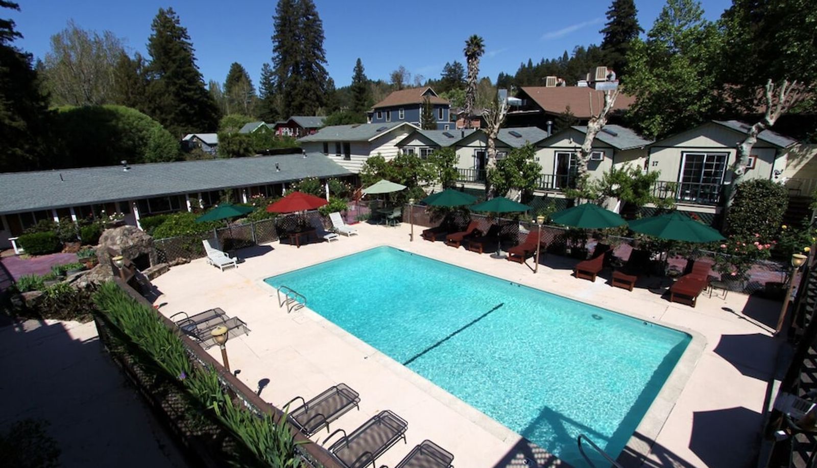 Pool - The Woods Hotel - Gay LGBTQ Cabins