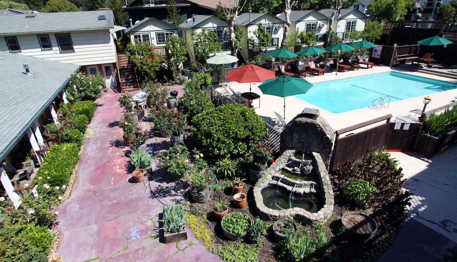 Pool - The Woods Hotel - Gay LGBTQ Cabins