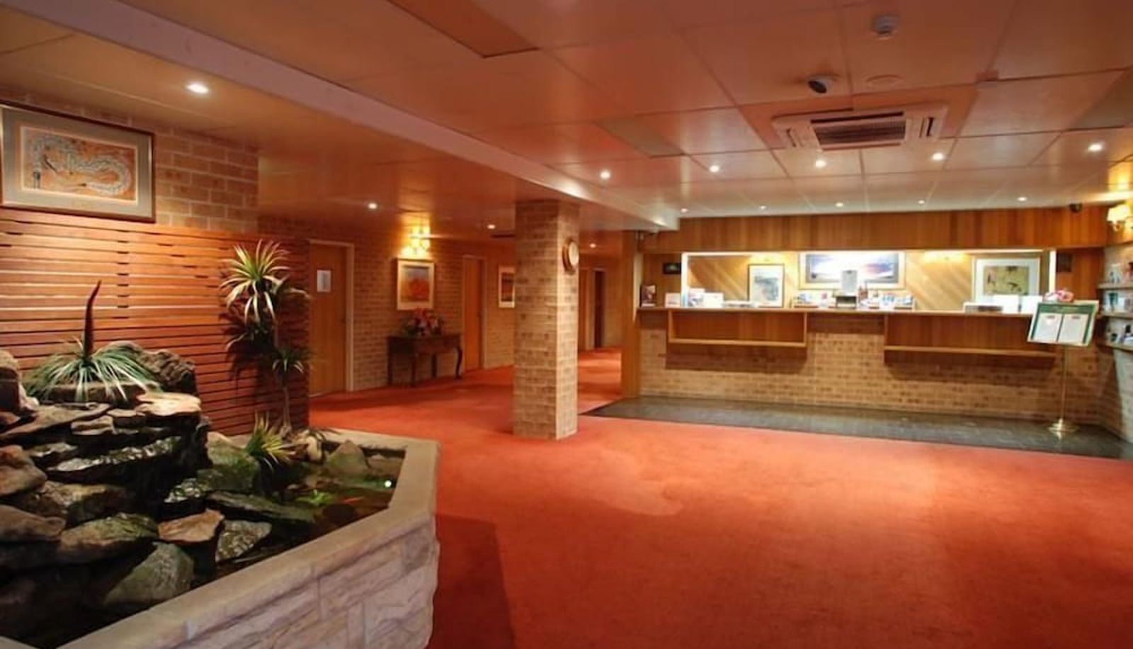 Rezeption - The Hermitage Motel