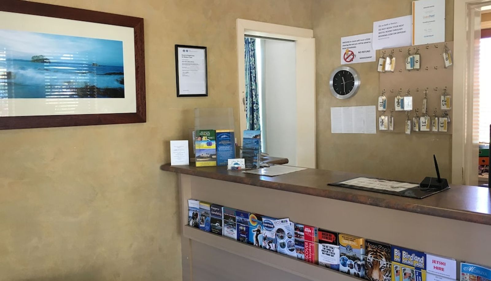 Reception - Araluen Motor Lodge