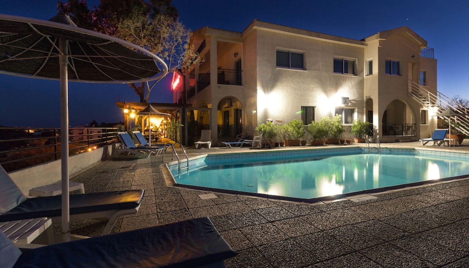 Pool - Hill View Restaurant & Apartments