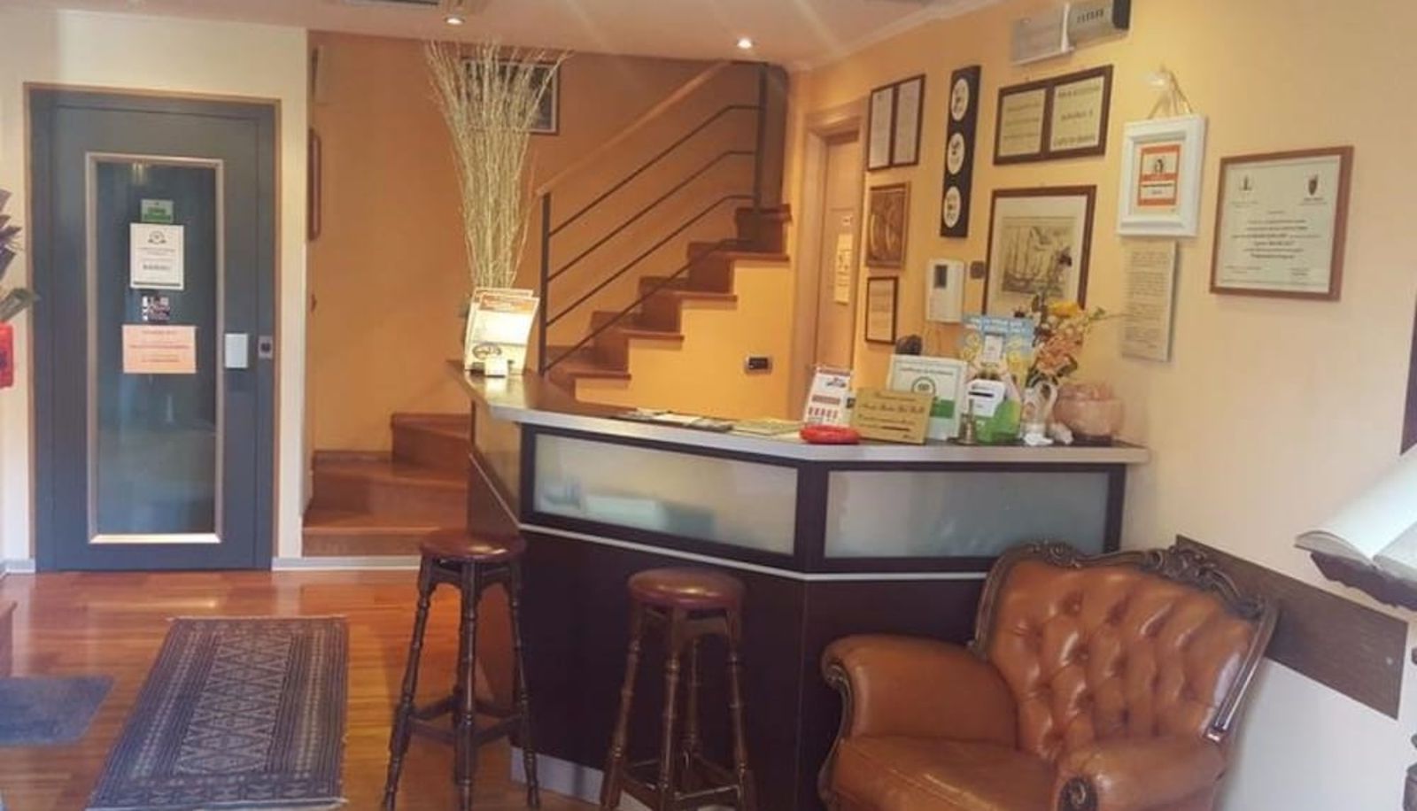Receptie - Aurelia Garden Gold Bed & Breakfast