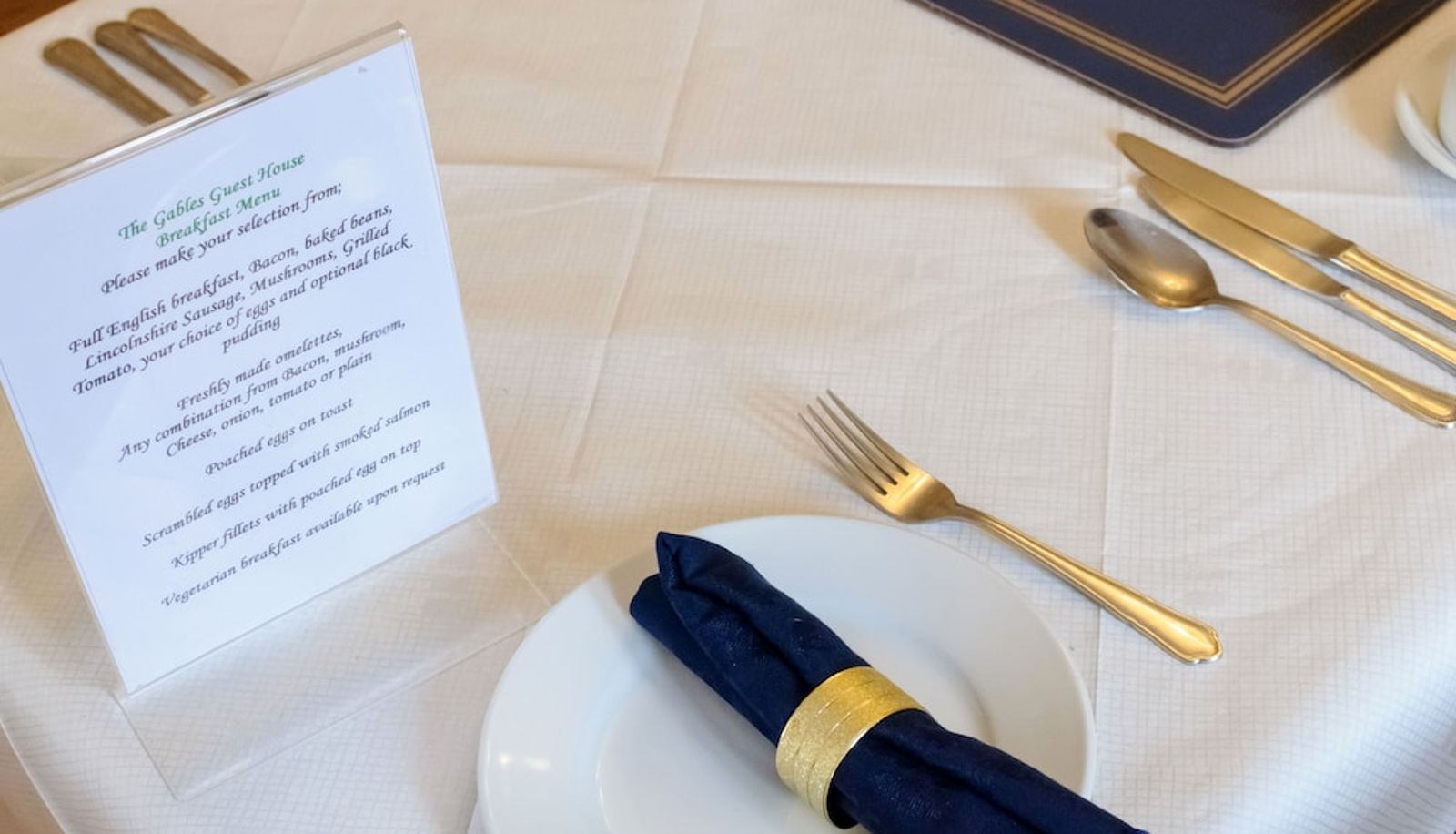 Restaurant - The Gables Guest House