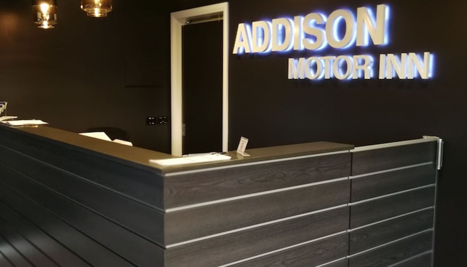 Rezeption - Addison Motor Inn