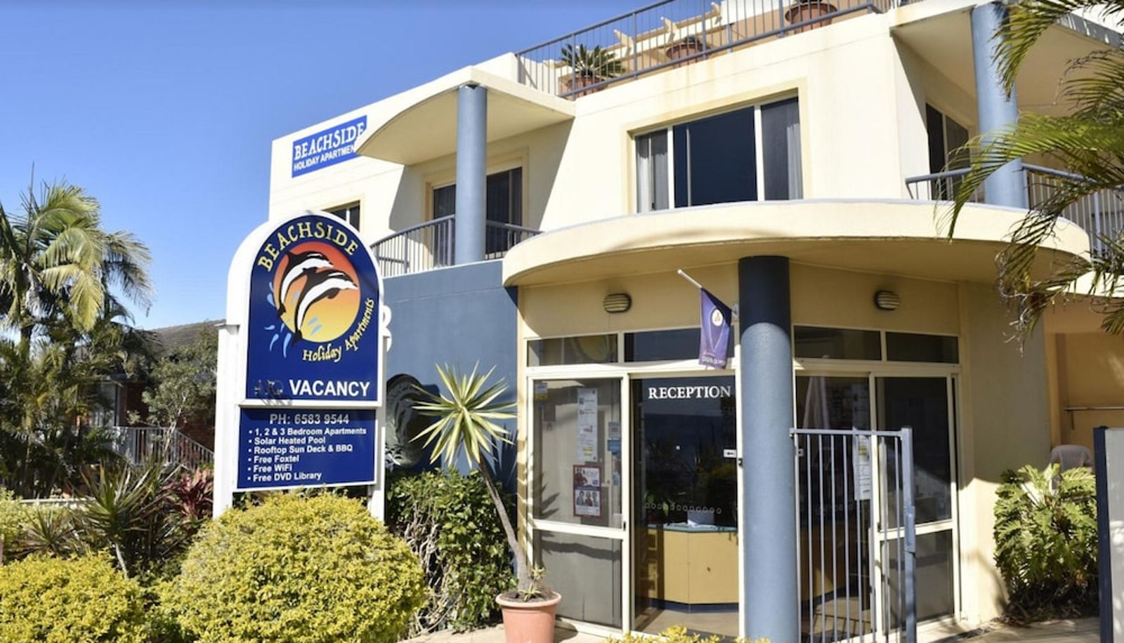 Receptie - Beachside Holiday Apartments