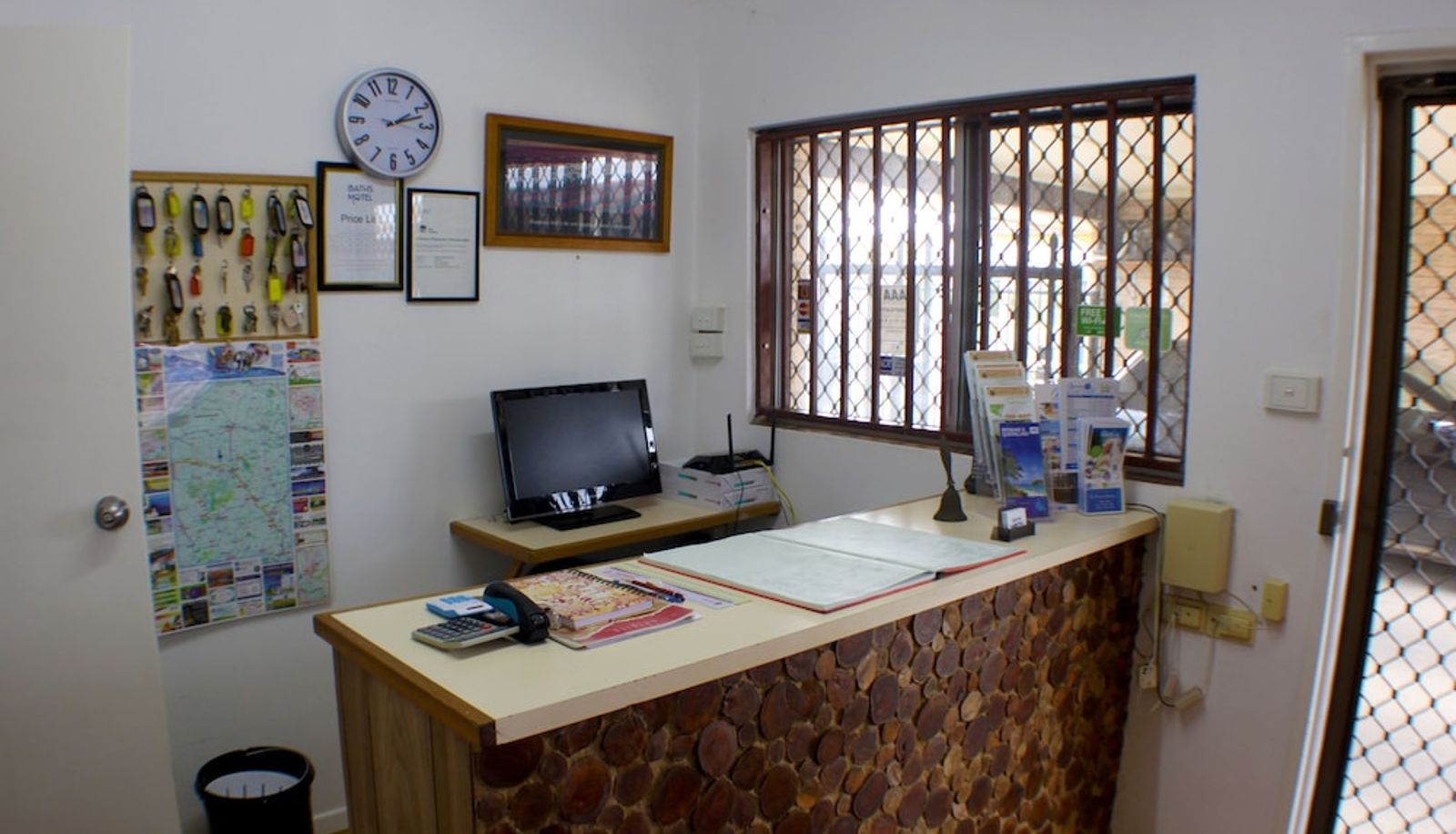 Reception - Baths Motel