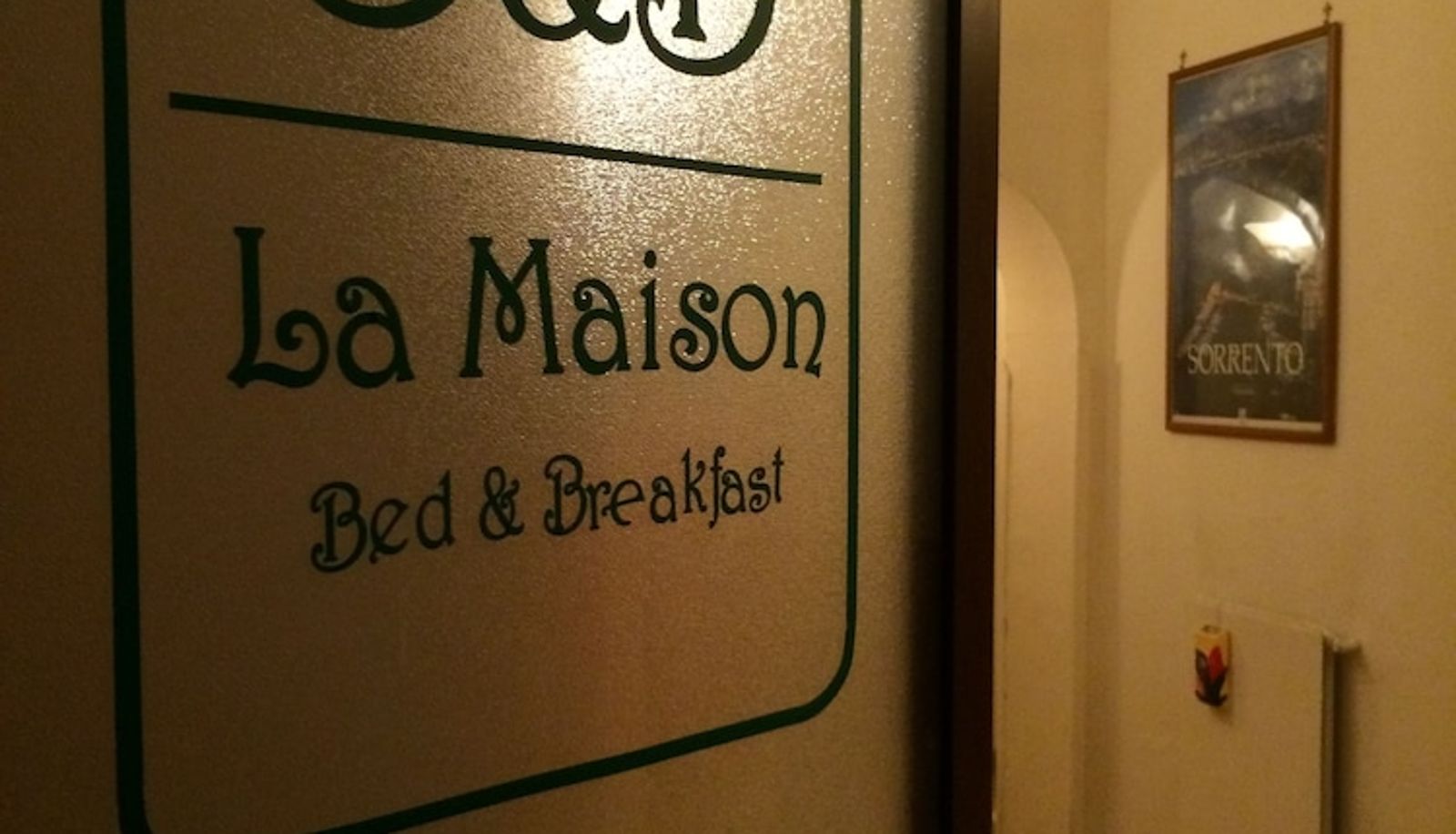 Info - Bed & Breakfast La Maison