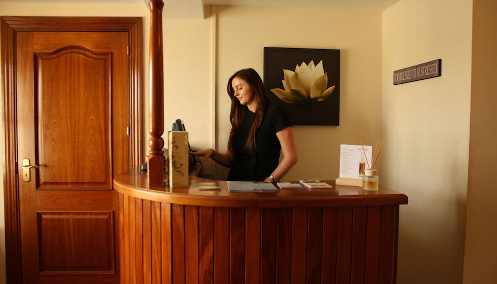 Reception - Sandhouse Hotel