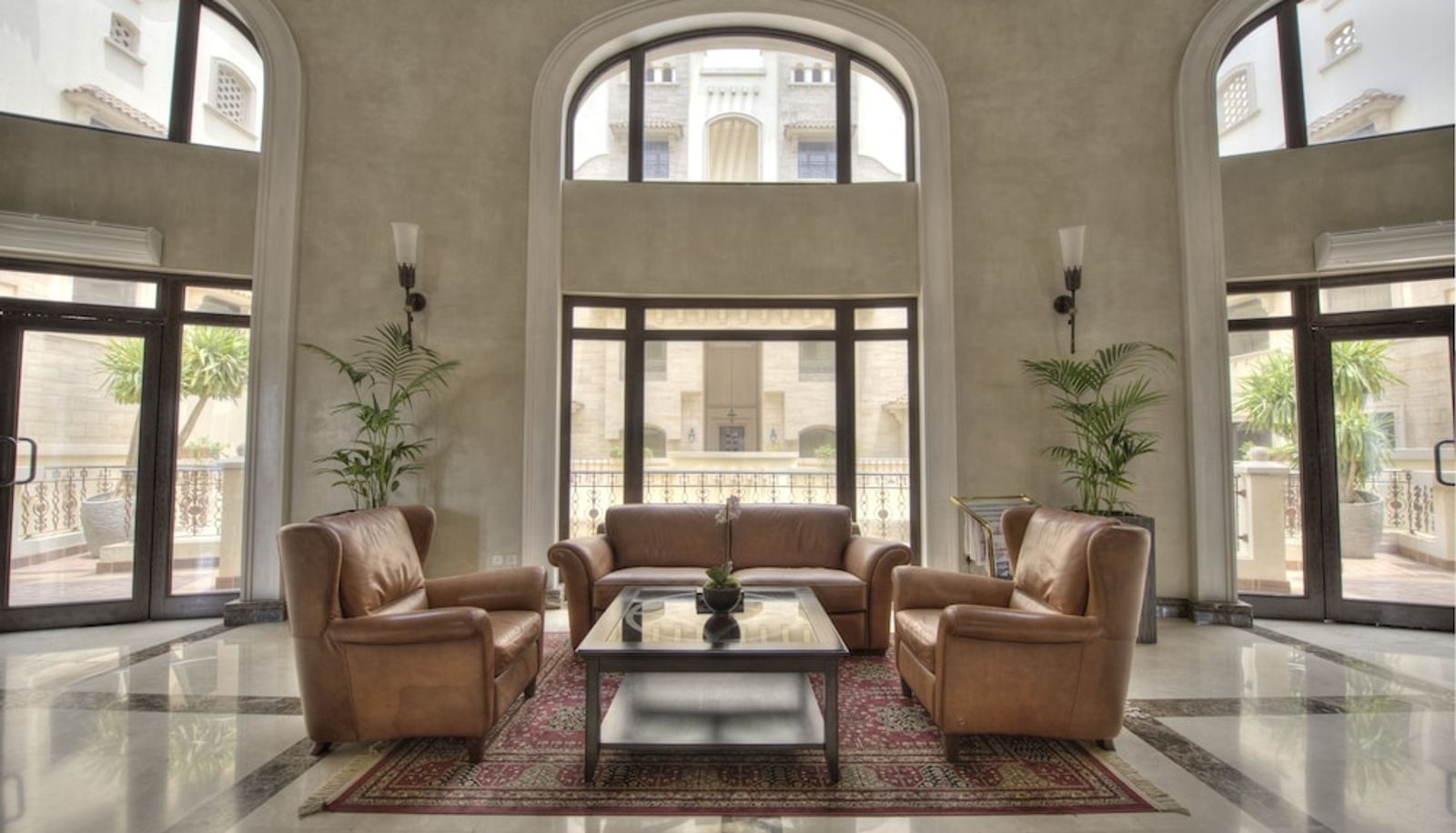 Hall - Rawasi Hotel Apartments الرواسي للشقق الفندقية