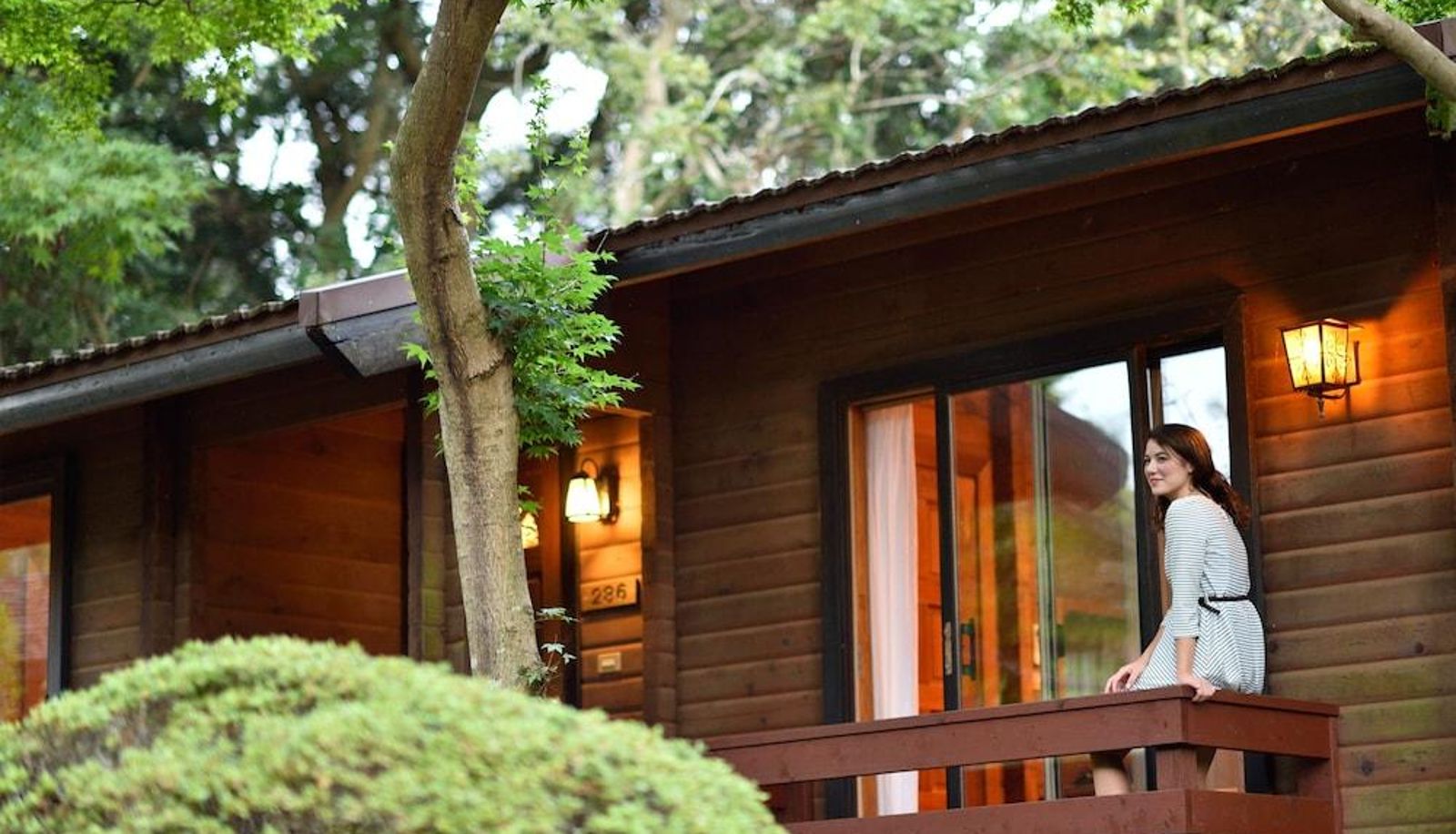 Buitenruimte van het hotel - Seimei No Mori Resorts