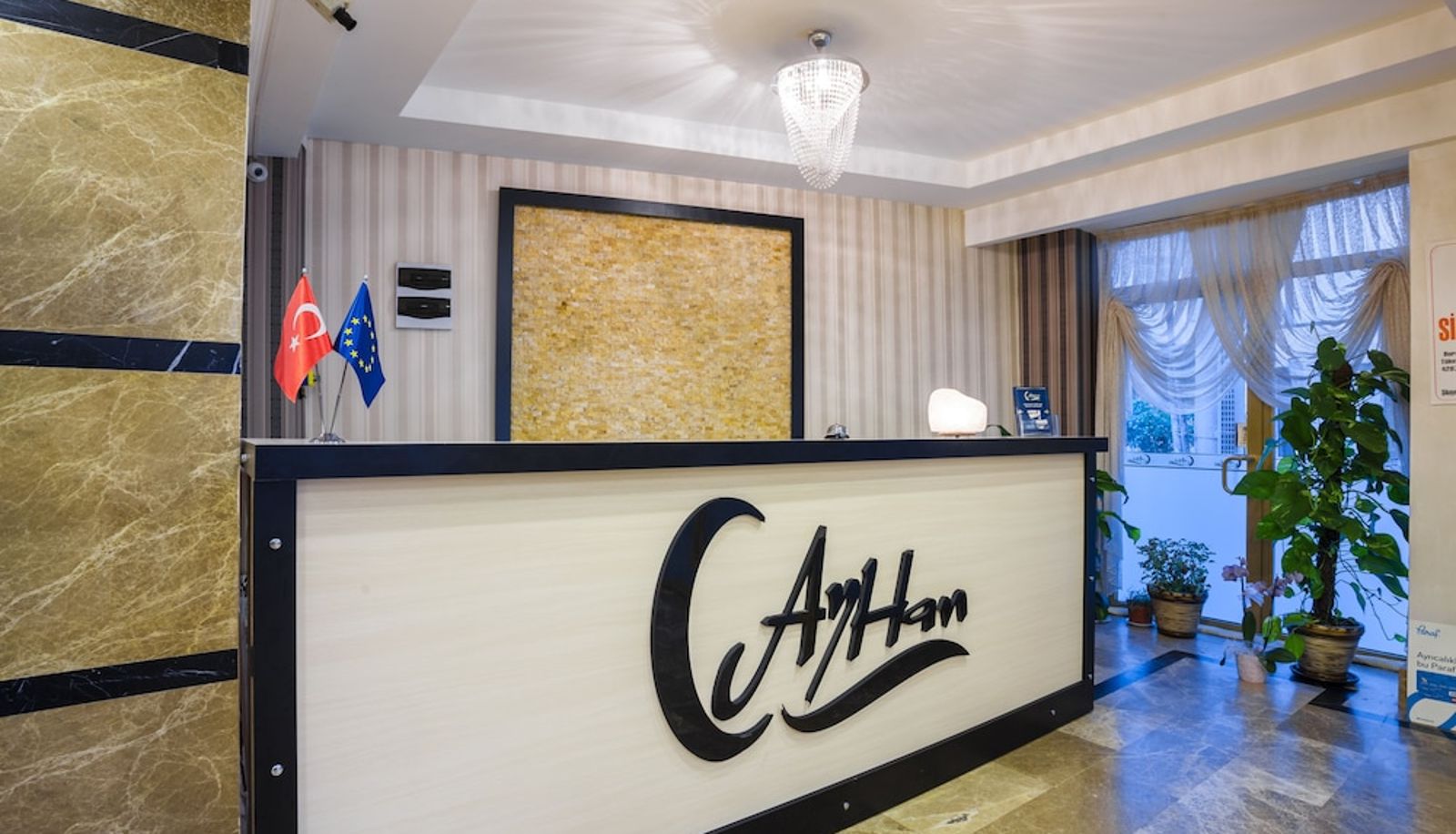 Rezeption - Ayhan Hotel