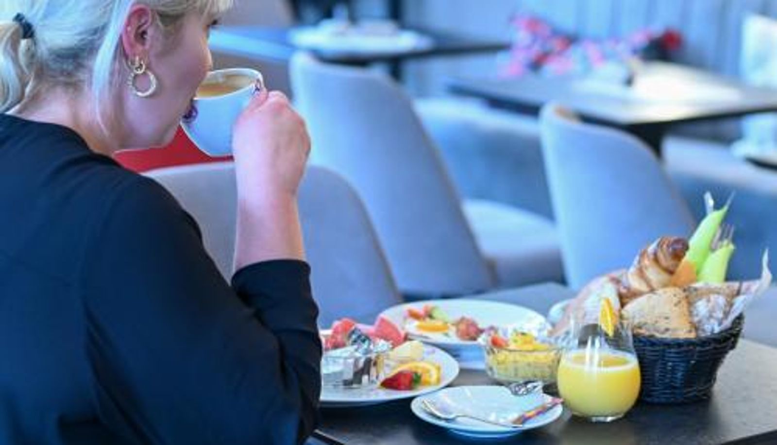 Sala prima colazione all'interno del ristorante - Café-Hotel Gutshof