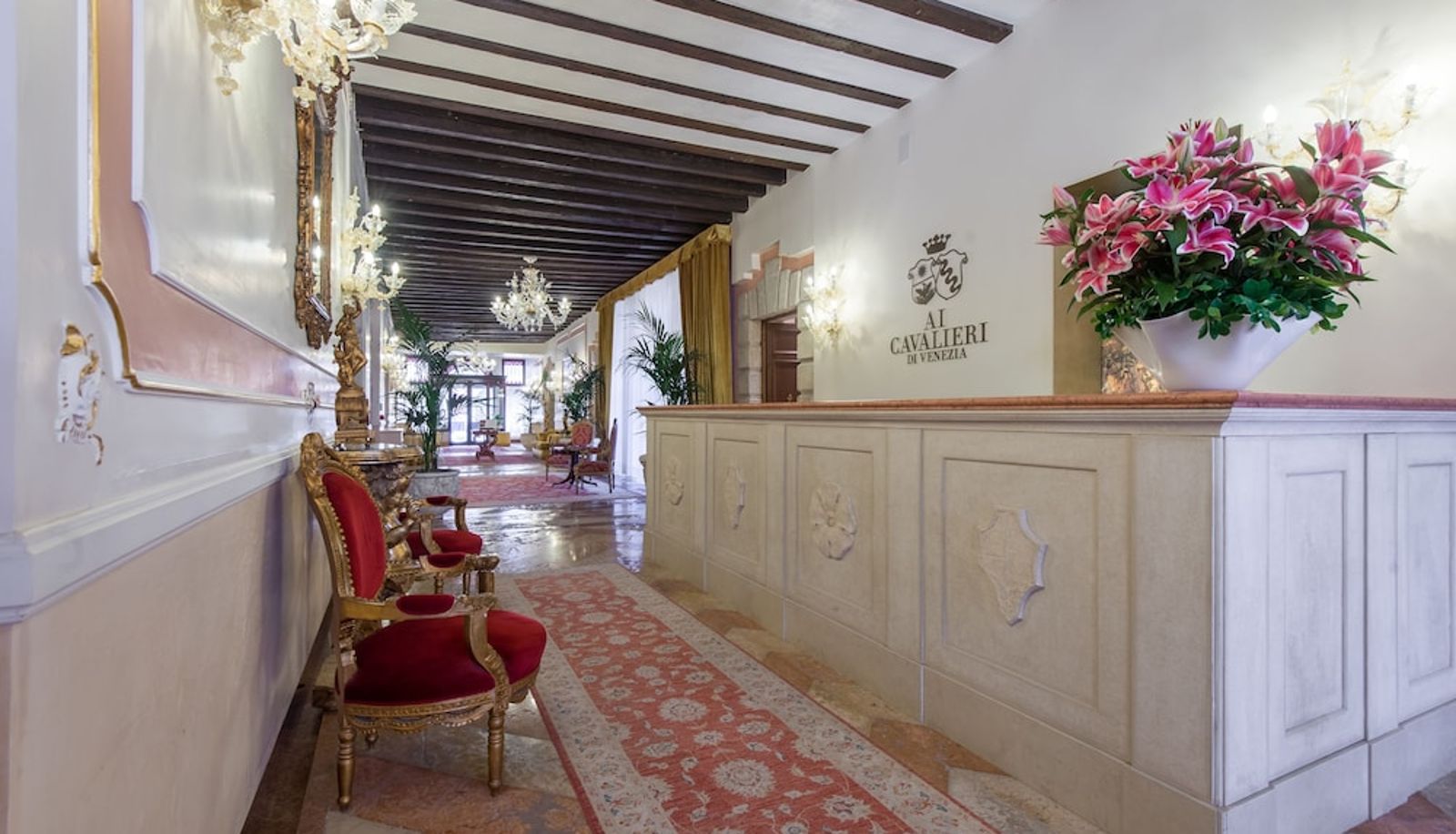 Recepcja - Hotel Ai Cavalieri di Venezia