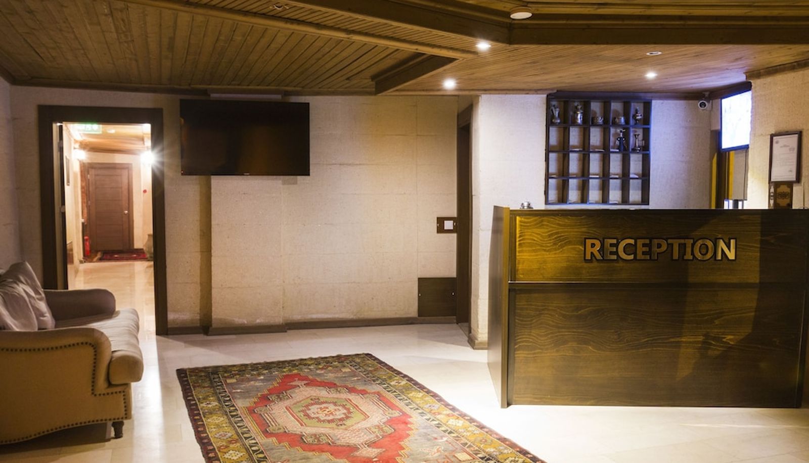 Recepción - Aden Hotel Cappadocia
