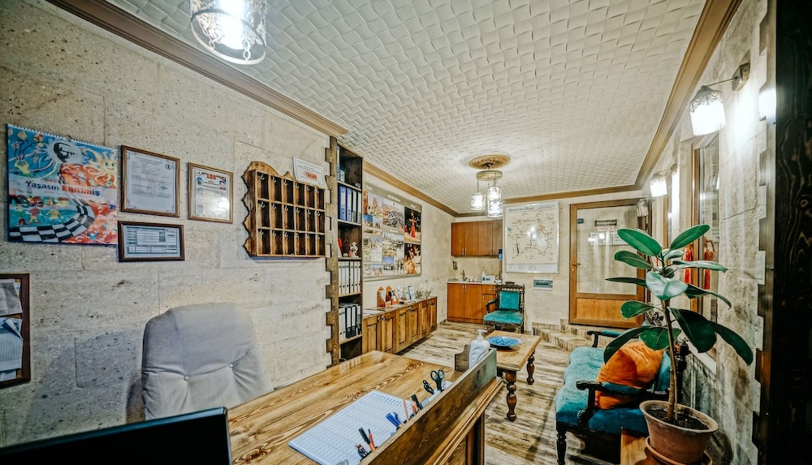 Reception - Elysée Cave House