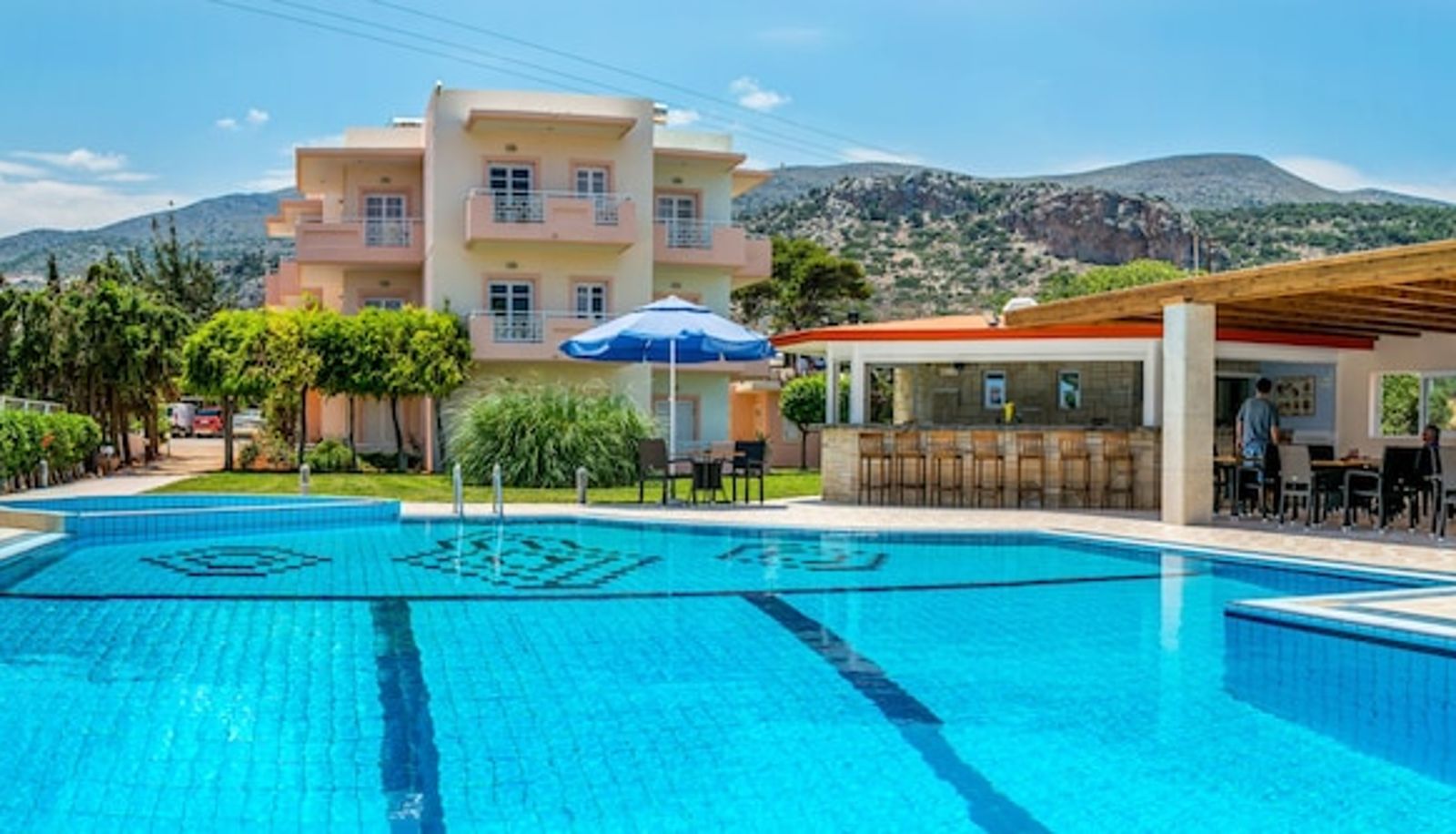 Pool - Manolis Apartments