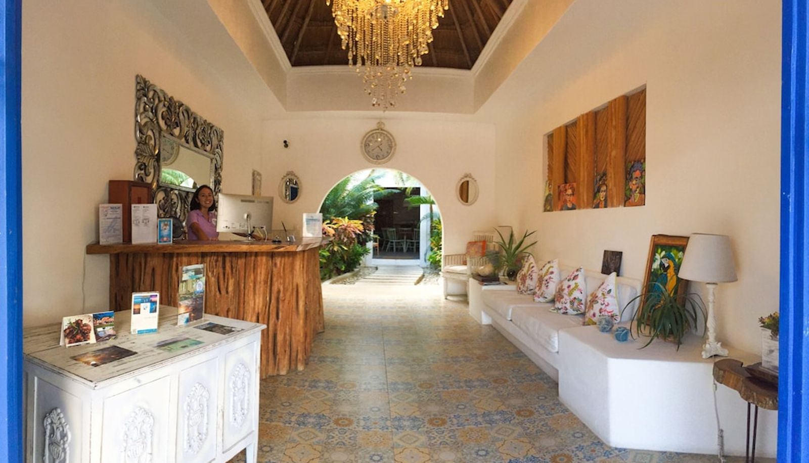 Réception - Toto Blue Hotel Boutique