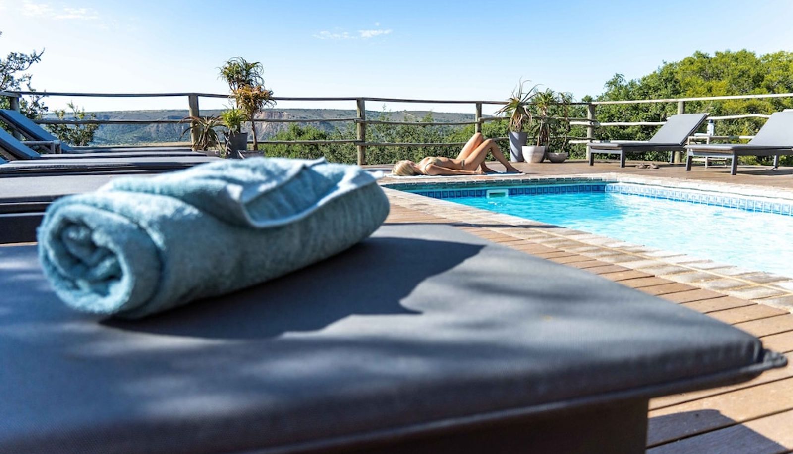 Zwembad - Woodbury Lodge - Amakhala Game Reserve