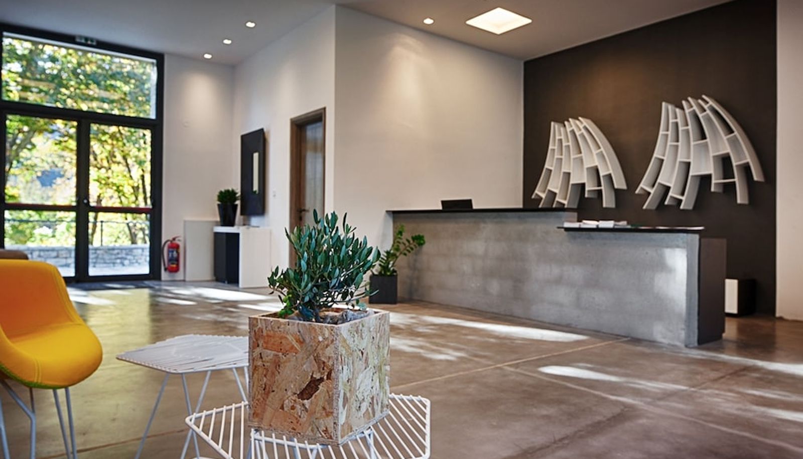 Reception - Oniropetra Boutique Hotel