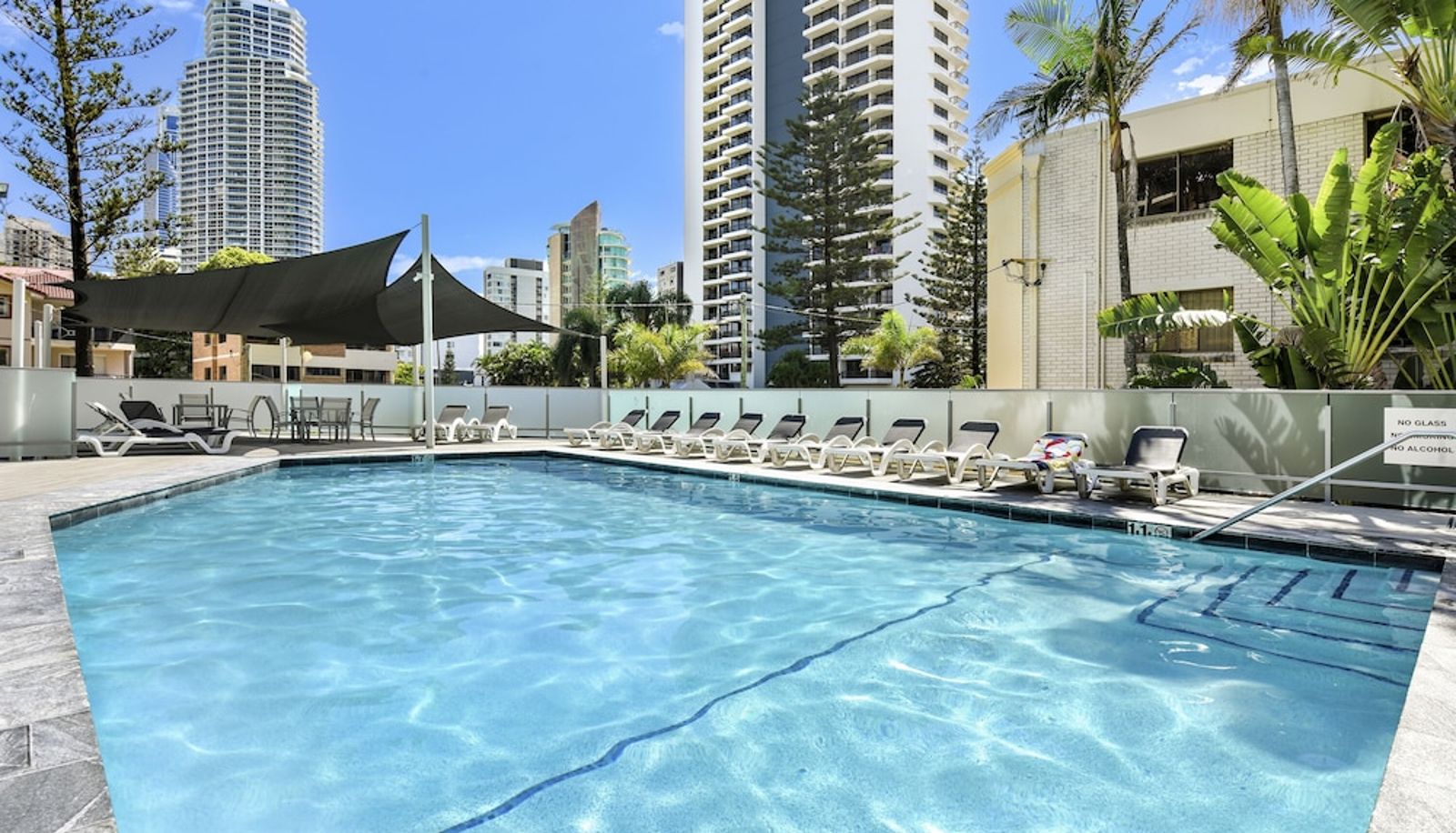 Pool - Surfers Century Oceanside Apartments