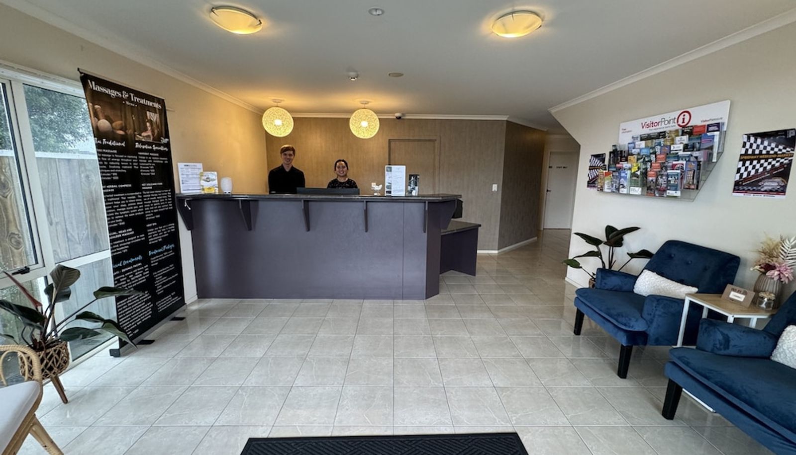 Rezeption - BKs Premier Motel Palmerston North